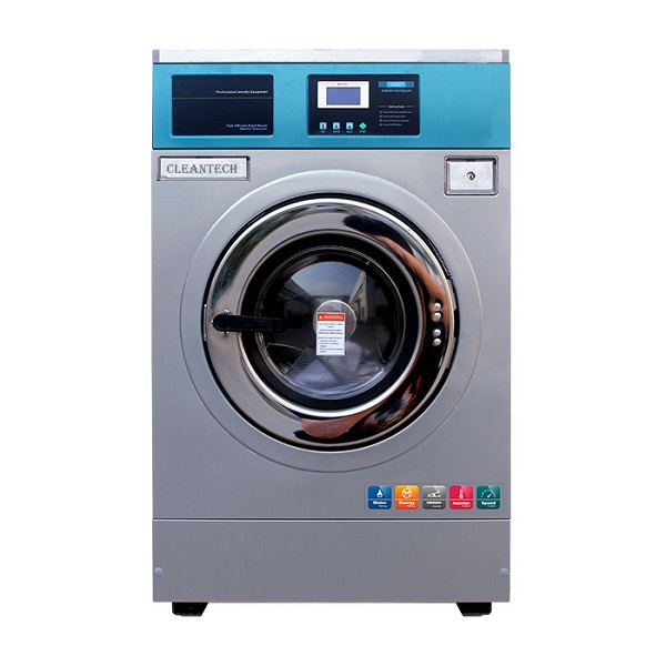 Máy giặt công nghiệp Cleantech 20kg. (Chân cứng)